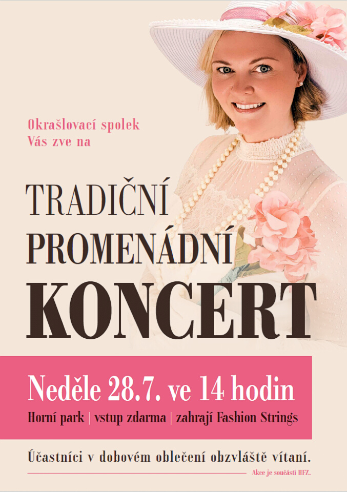 pozvánka na promenádní koncert 202-07-28